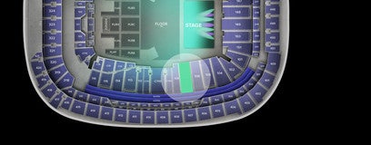 Seat view from Lower Sideline
