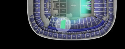 Seat view from Lower Sideline