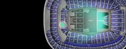 Seat view from Lower Endzone