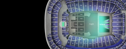 Seat view from Lower Endzone