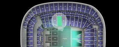 Seat view from Lower Sideline