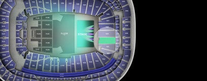 Seat view from Lower Endzone