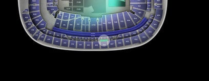 Seat view from Middle Sideline