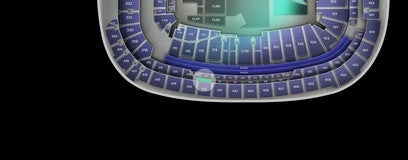 Seat view from Middle Sideline