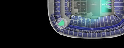 Seat view from Middle Endzone