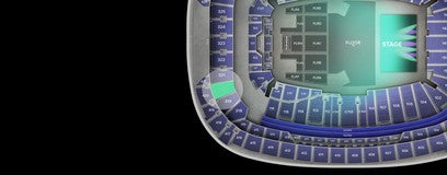Seat view from Middle Endzone