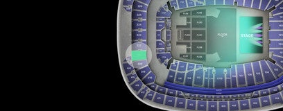 Seat view from Middle Endzone