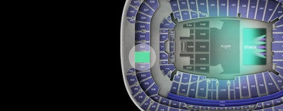 Seat view from Middle Endzone