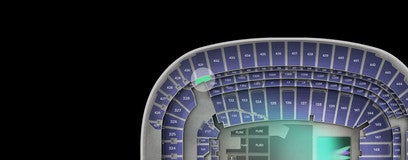 Seat view from Middle Sideline