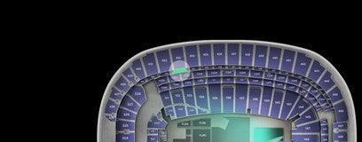 Seat view from Middle Sideline