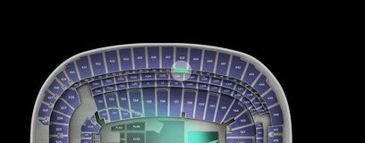 Seat view from Middle Sideline