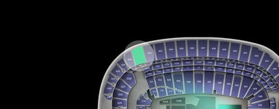 Seat view from Upper Sideline