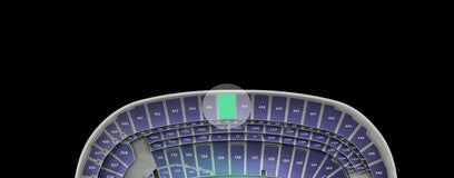 Seat view from Upper Sideline