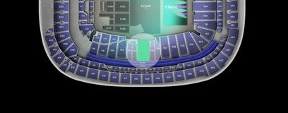 Seat view from Club