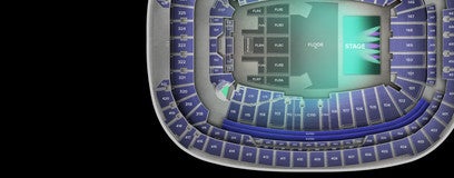 Seat view from Club