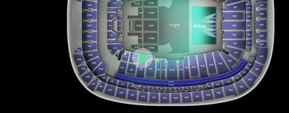 Seat view from Club