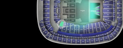 Seat view from Club