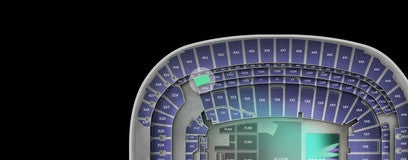 Seat view from Club