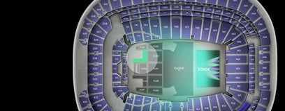 Seat view from Floor