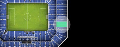 Seat view from Upper