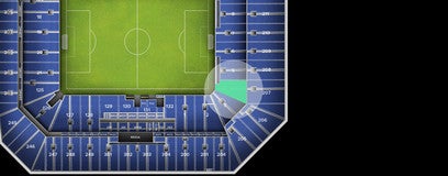 Seat view from Lower