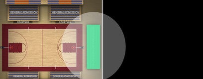 Seat view from General Admission