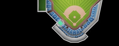 Seat view from Dugout