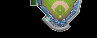 Seat view from 200 Club