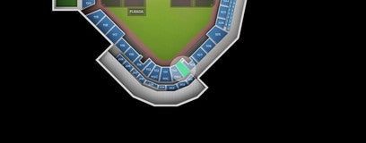 Seat view from Homeplate Reserved