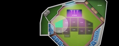 Seat view from FLRA