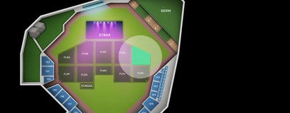 Seat view from FLRE
