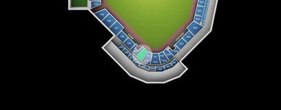 Seat view from Homeplate Reserved