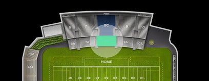 Seat view from Section