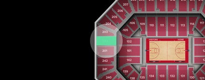 Seat view from Upper Baseline