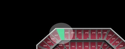 Seat view from Upper Corner