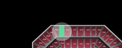 Seat view from Upper Corner