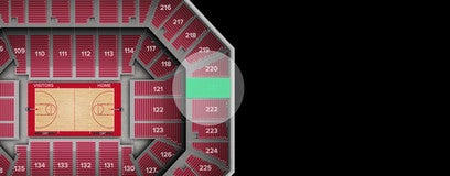 Seat view from Upper Baseline