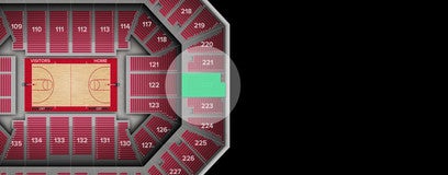 Seat view from Upper Baseline