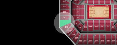 Seat view from Upper Baseline