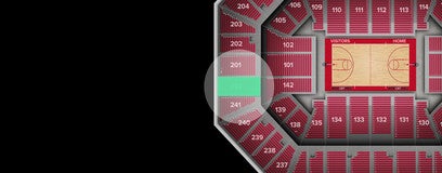 Seat view from Upper Baseline