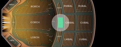 Seat view from Grand Suite