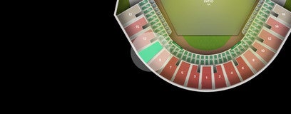 Seat view from Reserved