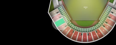 Seat view from Reserved