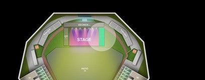 Seat view from VIP