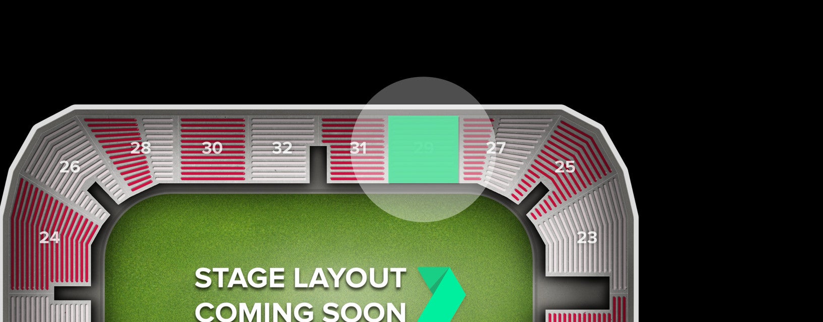 Seat view from Lower