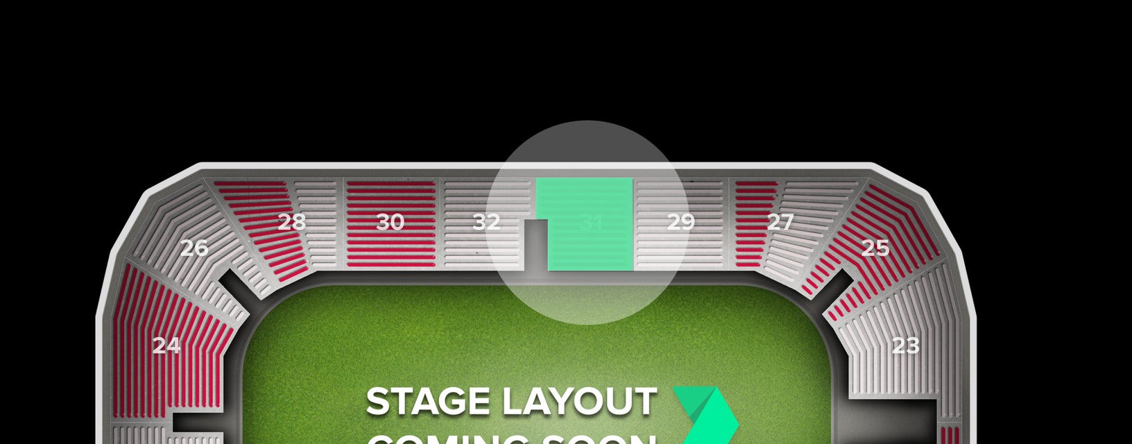 Seat view from Lower