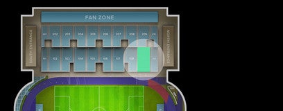Seat view from Lower