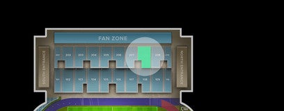Seat view from Upper