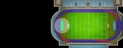 Seat view from General Admission Supporters