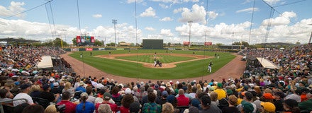 Seat view from Infield Box Gold